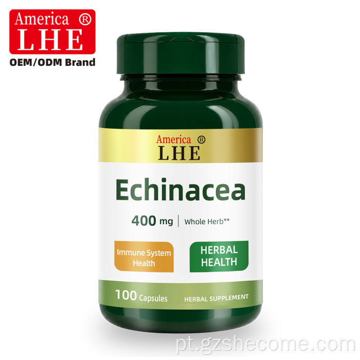 Cápsulas de Shecome Echinacea apoiam a saúde imunológica